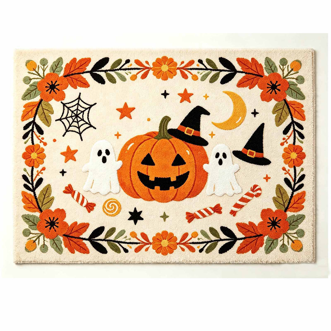 Halloween Theme Bath Mat