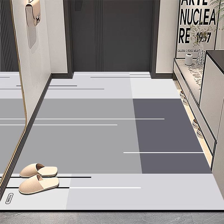 Modern Geometric Entryway Mat