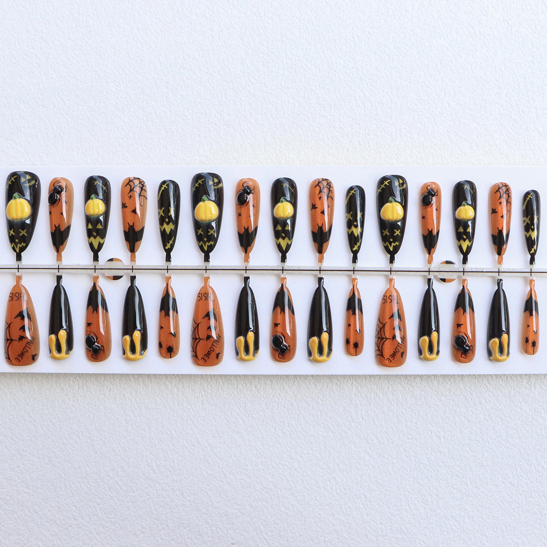 Thematic Halloween Press-On Nails Kalsten