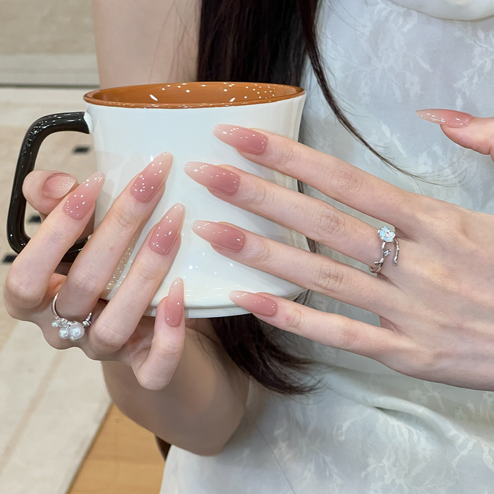 Stunning Ombré Stiletto Press-On Nail Design Kalsten