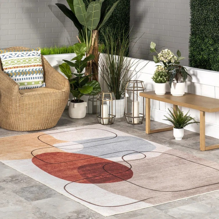 Contemporary Geometric Rug