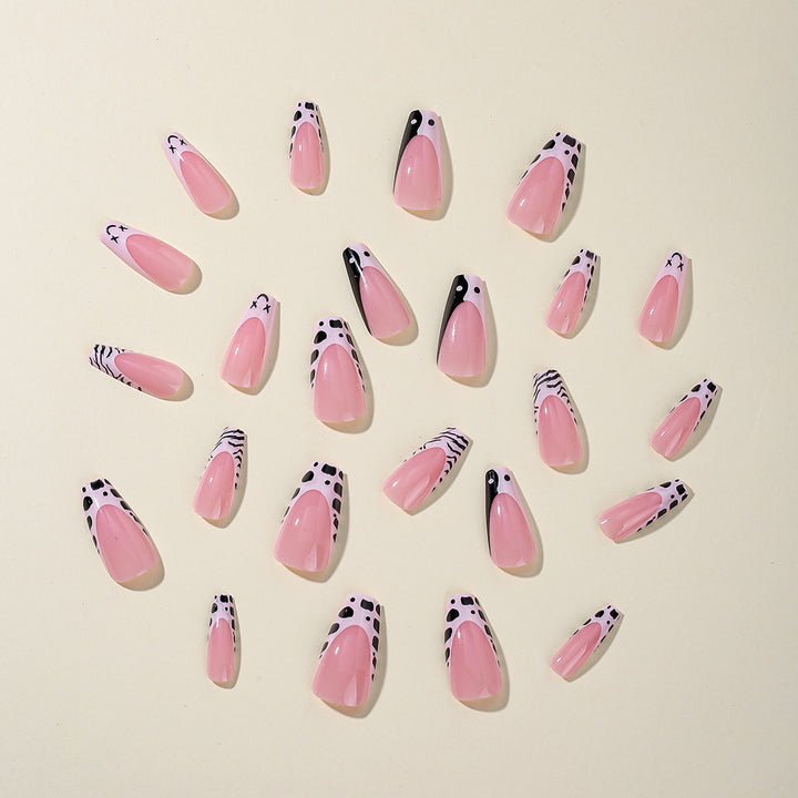 Artistic Animal Print Nail Art Extensions Kalsten