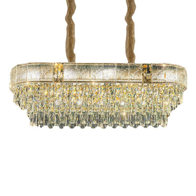 Crystal Cluster Chandelier