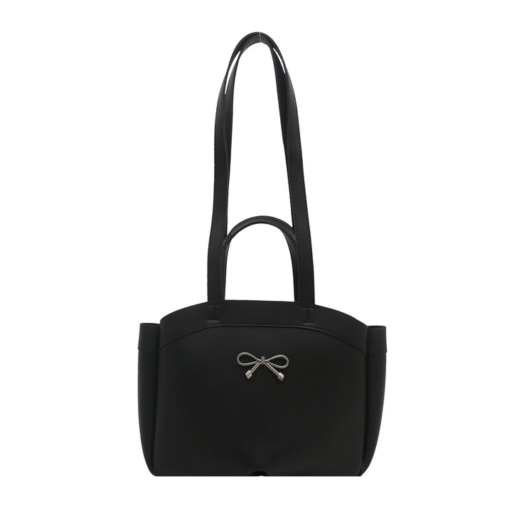 Elegant Bow Accent Handheld Tote Bag Kalsten