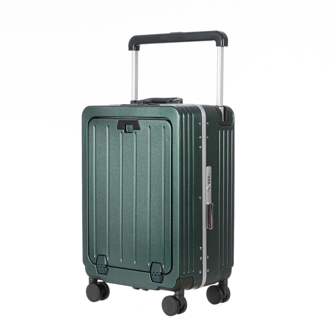 Unisex Compact Aluminum Hard Shell Carry-On Suitcase Kalsten