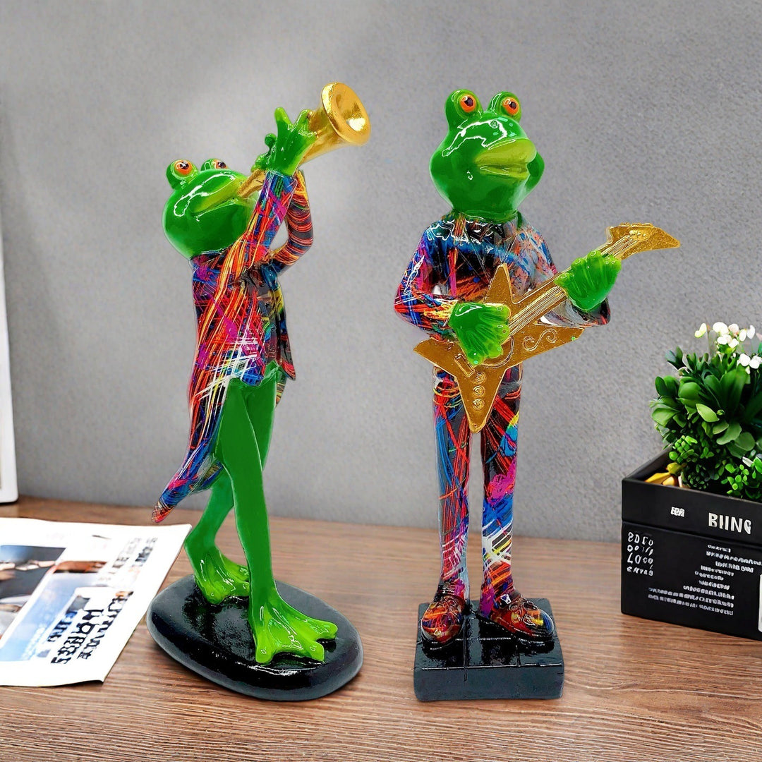 Musical Frog Figure Kalsten