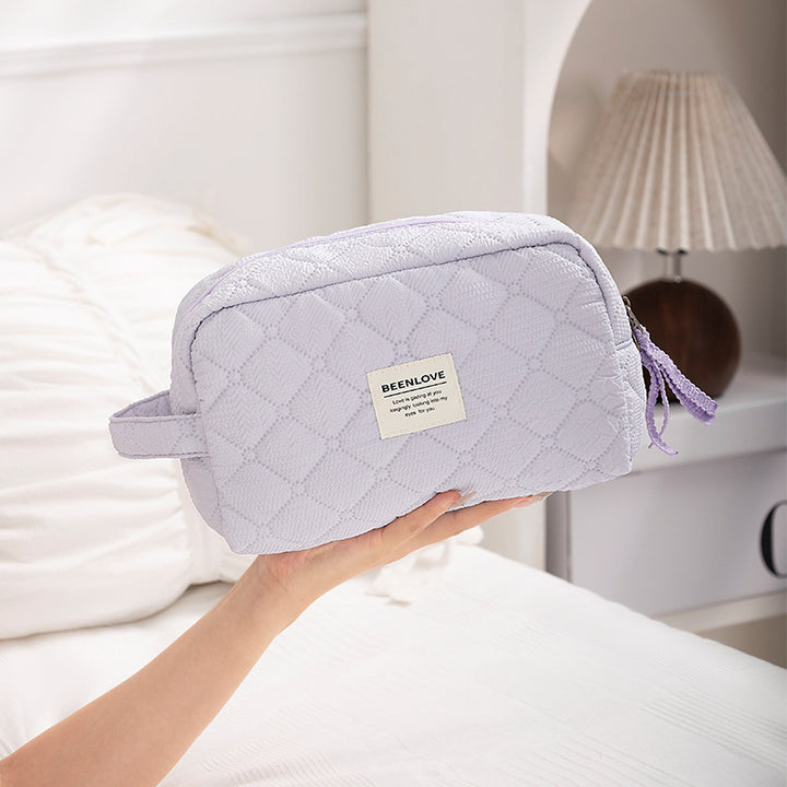 Quilted Travel Toiletry Organizer Kalsten
