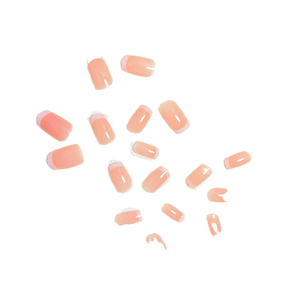 Elegant French Tip Press-On Nails Set Kalsten