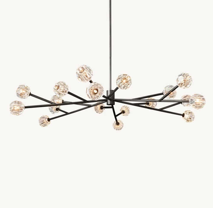 Modern Floral Chandelier