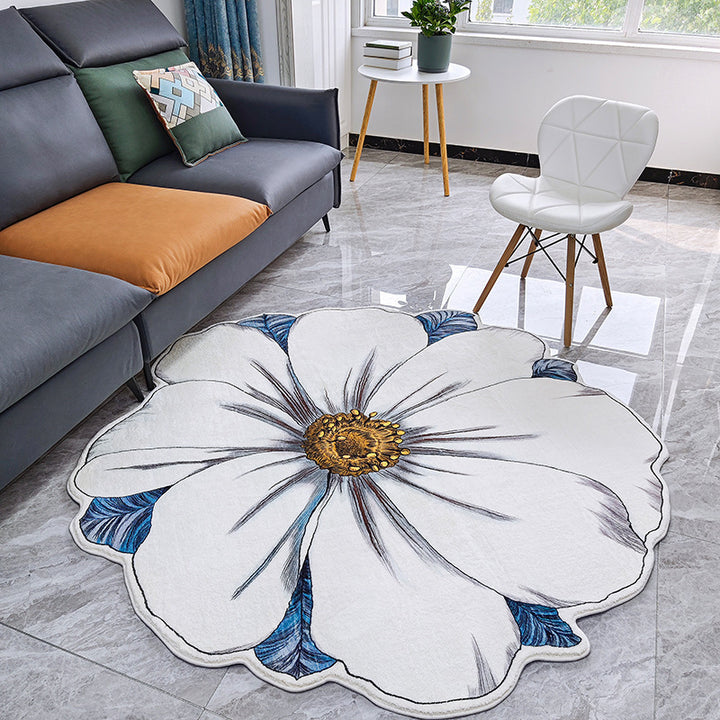 Floral-Shaped Area Rug Kalsten