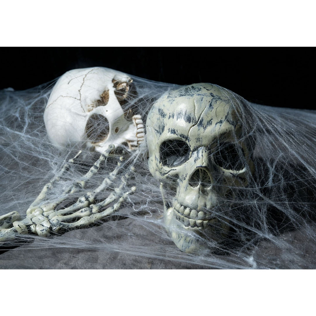 Creepy skeleton garden stakes