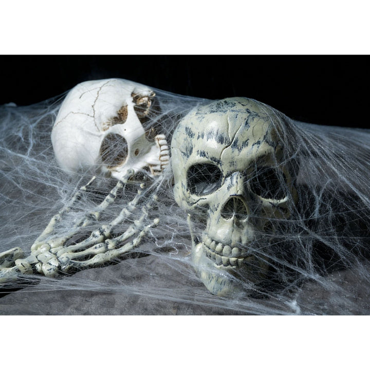 Creepy skeleton garden stakes