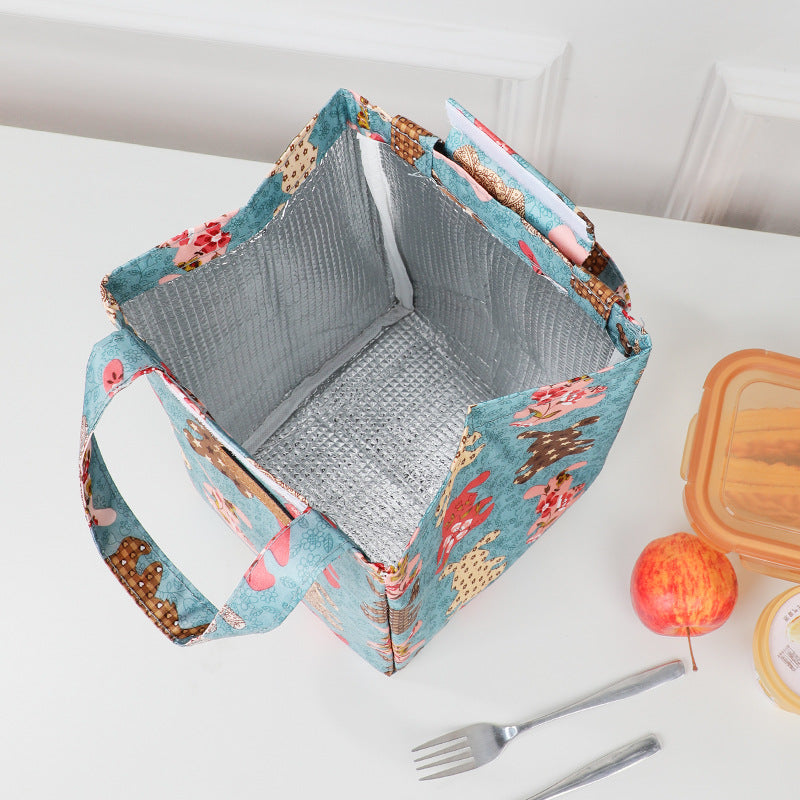 Fun-Themed Insulated Lunch Tote Kalsten