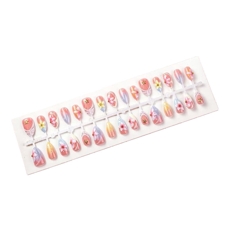 Artistic Floral Nail Art Tips Kalsten