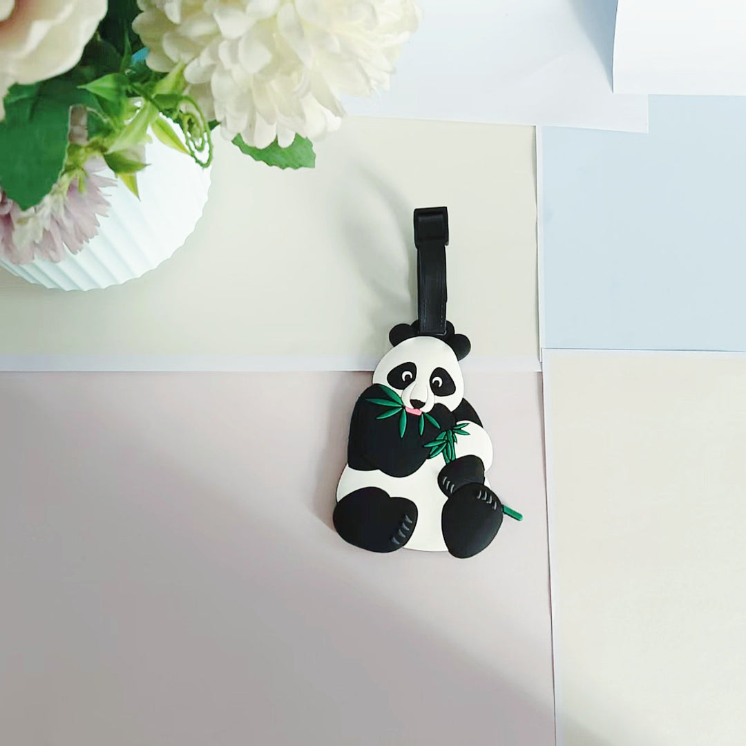 Unisex Luggage Tag in Cute Panda Design Kalsten