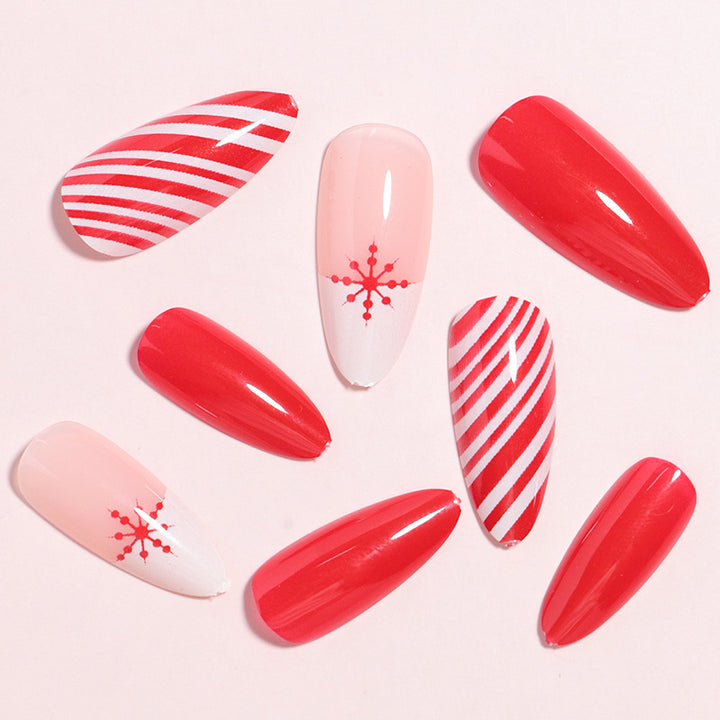 Decorative Press-On Nail Design Set Kalsten