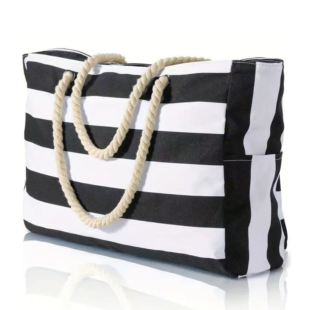 Beach bag with sturdy rope handles Kalsten