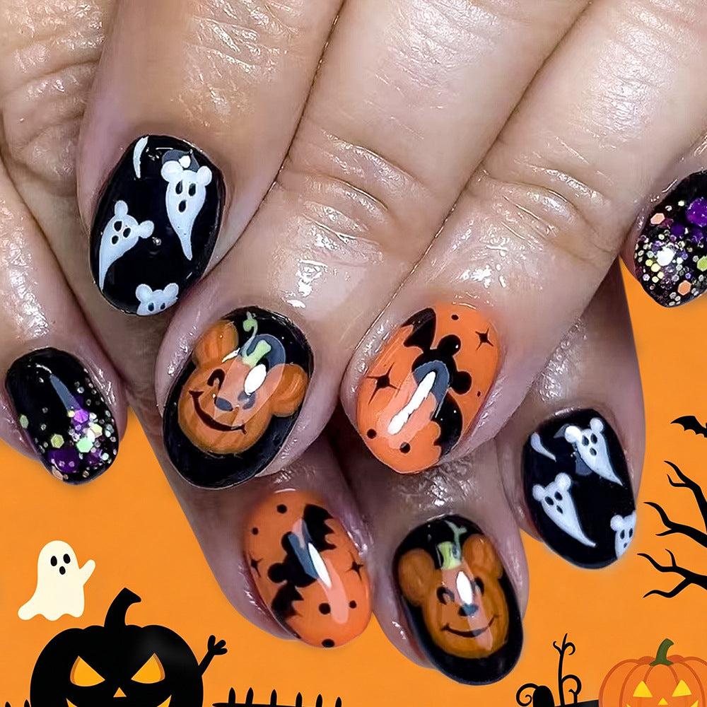 Halloween-Themed Decorative Nail Art Kalsten