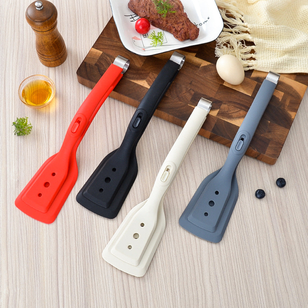 Ergonomic silicone spatula with stainless steel accents Kalsten