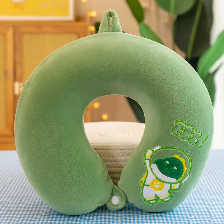 Unisex Neck Support Pillow with Cute Animal Design Kalsten