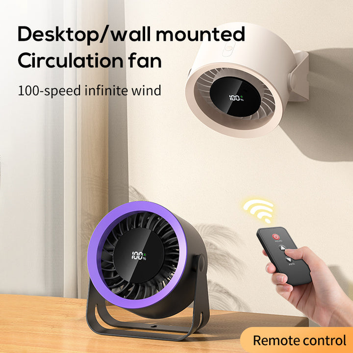 Unisex Portable Rechargeable High-Performance Cooling Fan Kalsten