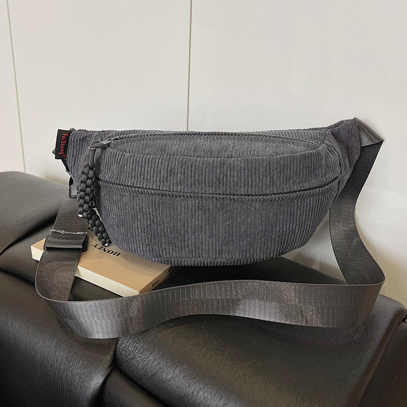WoTrendy Corduroy Crossbody Bag Kalsten