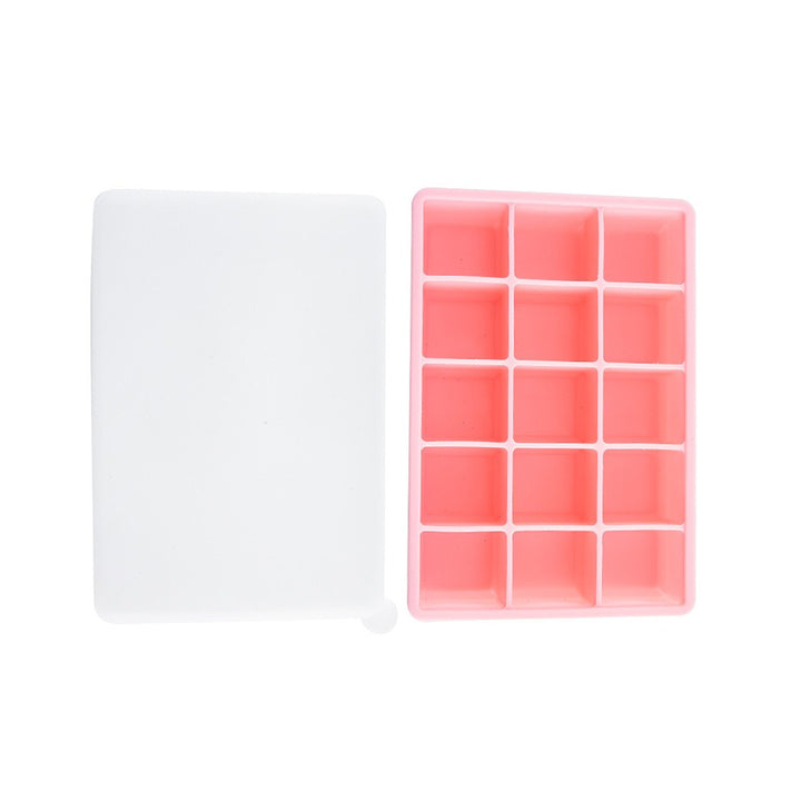 Silicone ice cube tray with practical storage box Kalsten