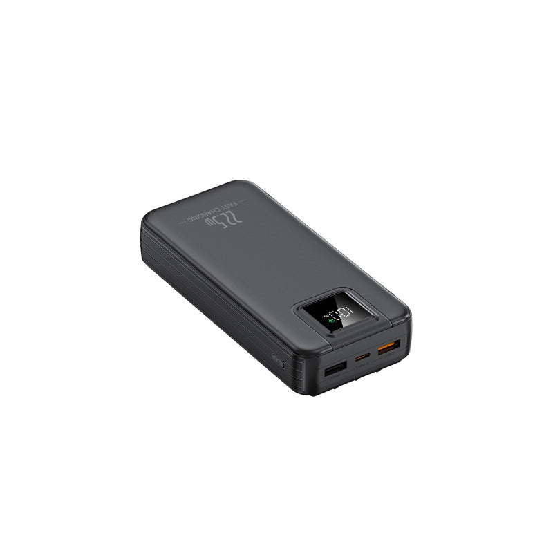 Portable power bank with intelligent fast charging function and digital charge level display Kalsten