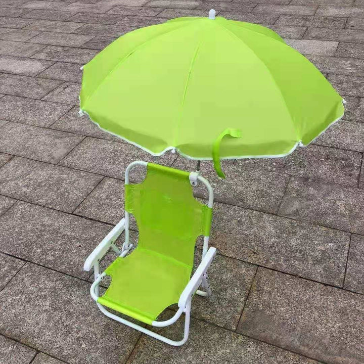 Beach chair with sun umbrella Kalsten