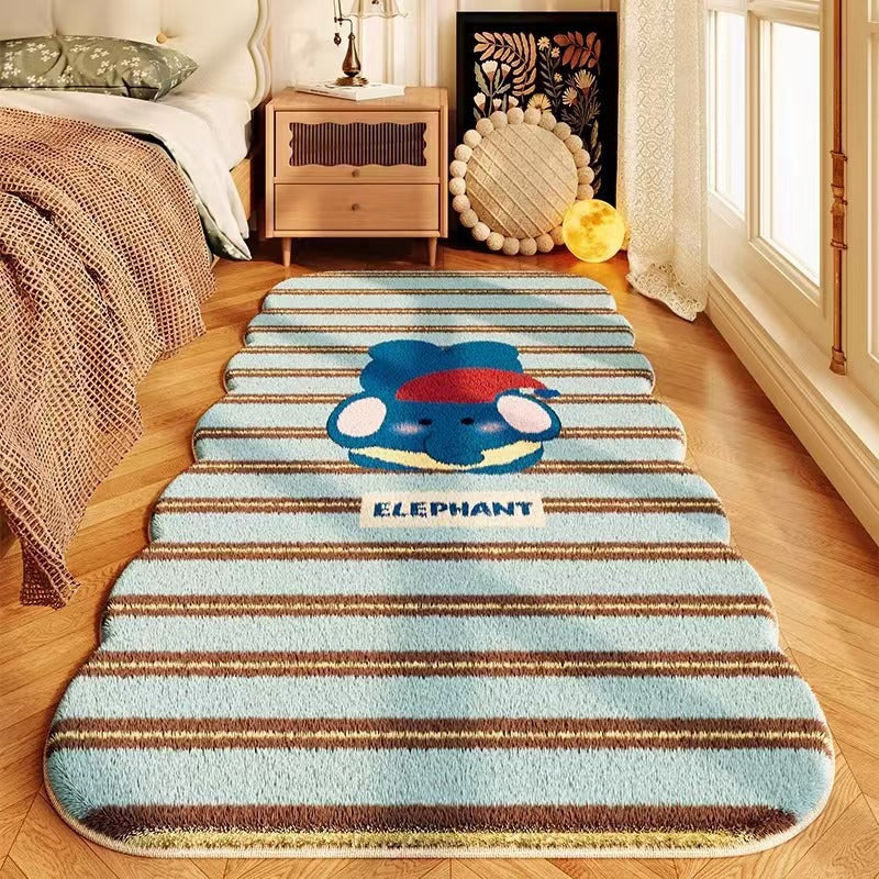Playful Animal-Themed Bath Mat Kalsten