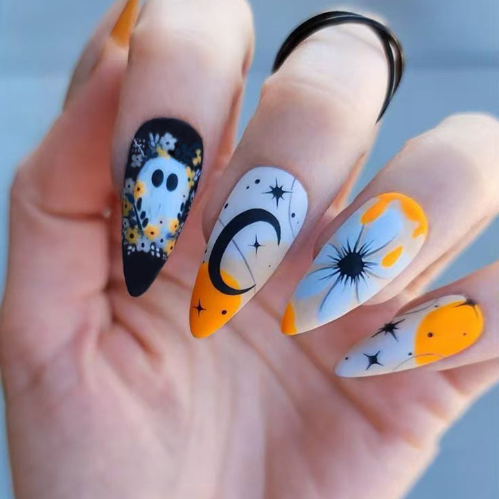Creative Halloween-style Art Nails Kalsten