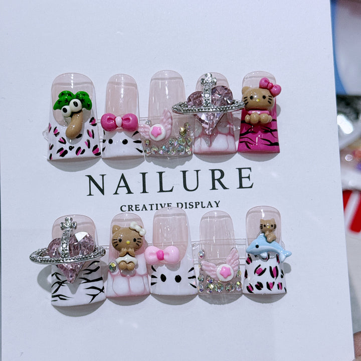 Creative 3D Nail Art Decor Set