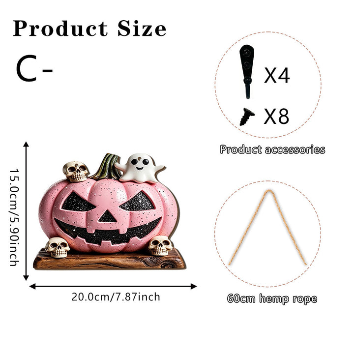 Halloween decorative figure with witch motifs Kalsten