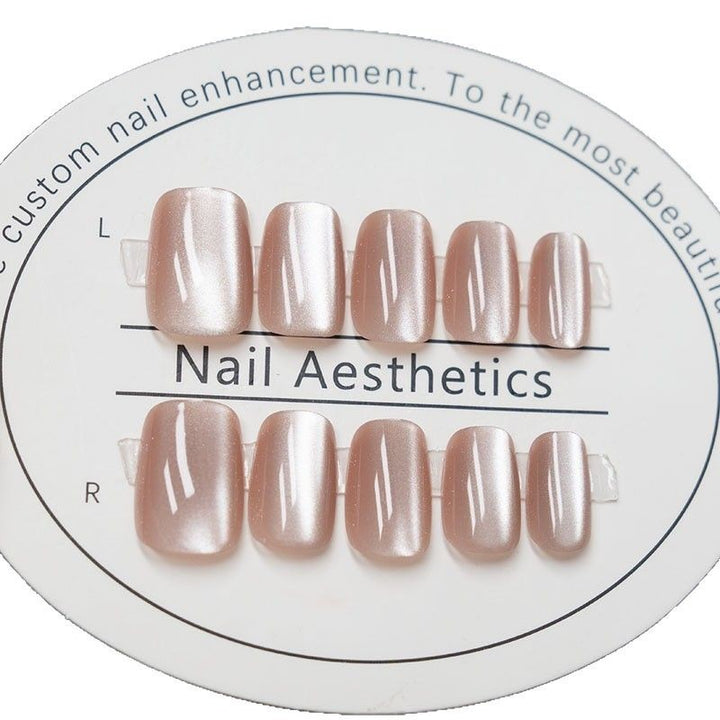 Elegant Glossy Press-On Nail Set 1790727030