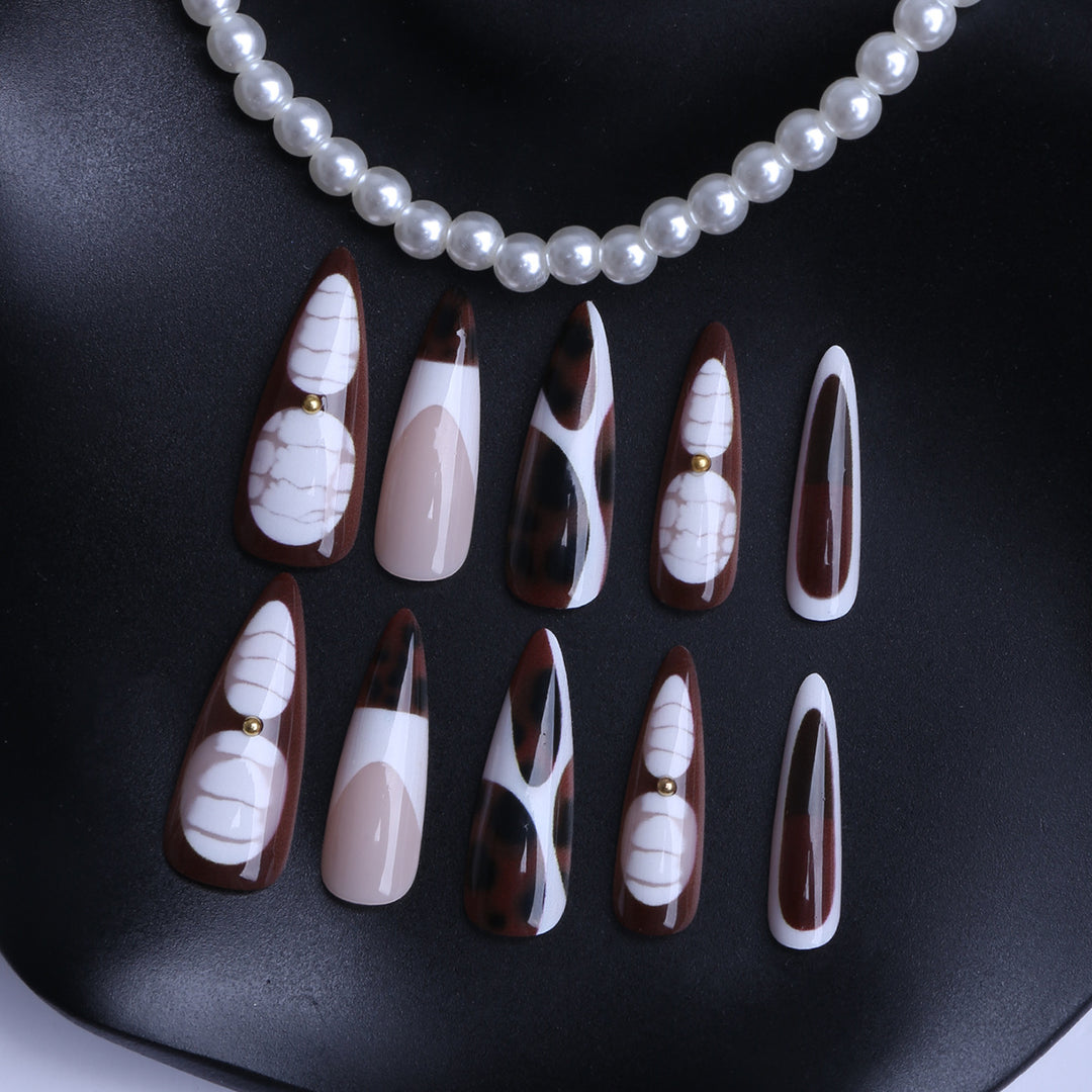 Artificial fingernails with modern design Kalsten