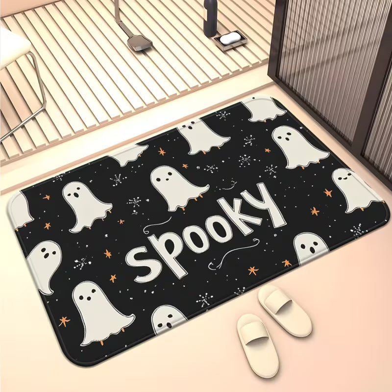 Halloween-Themed Decorative Doormat