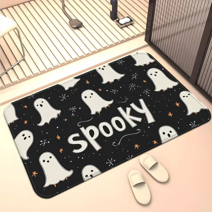 Halloween-Themed Decorative Doormat