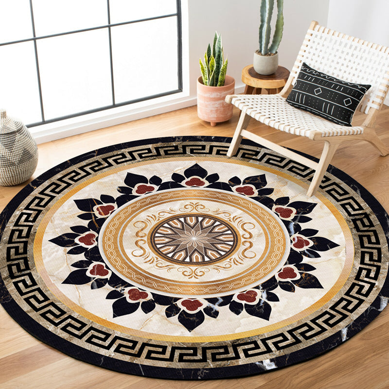 Elegant Round Area Rug Kalsten