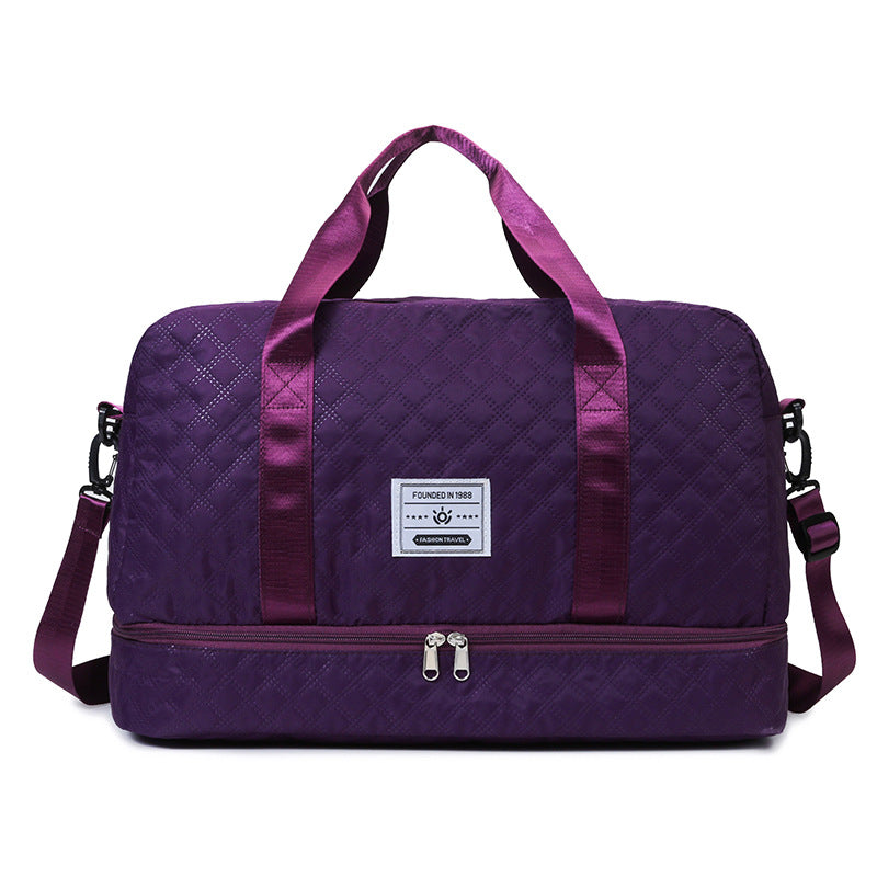Stylish Quilted Travel Duffle Bag Kalsten