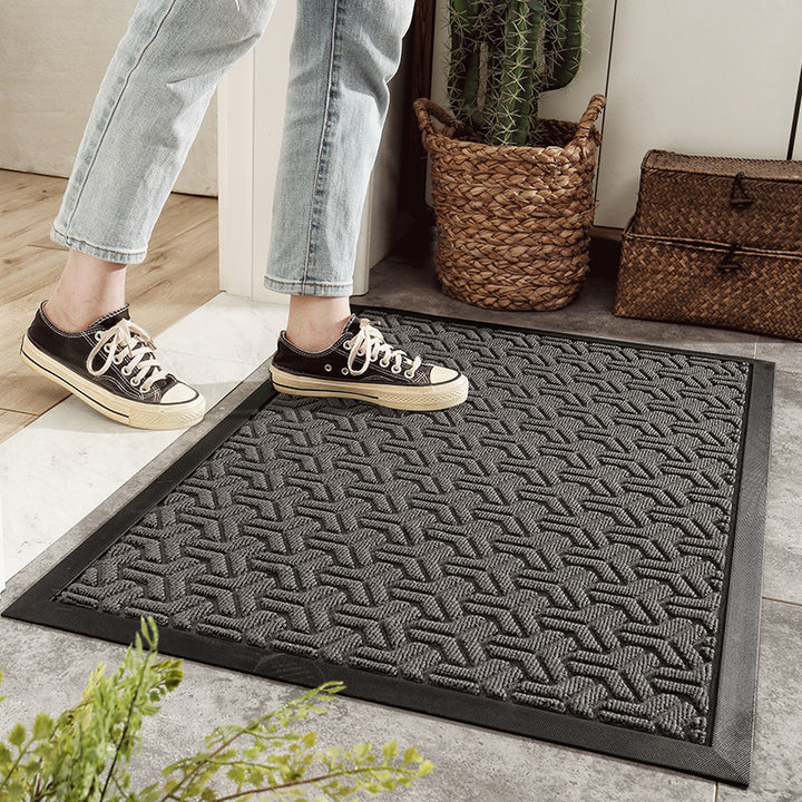 Unisex Elegant Floral Design Door Mat Kalsten