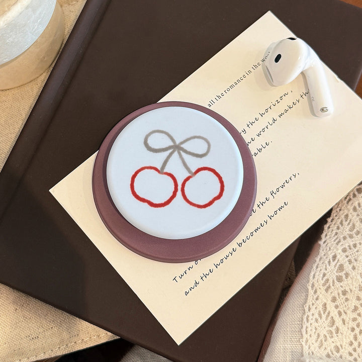 Coaster with cherry motif Kalsten