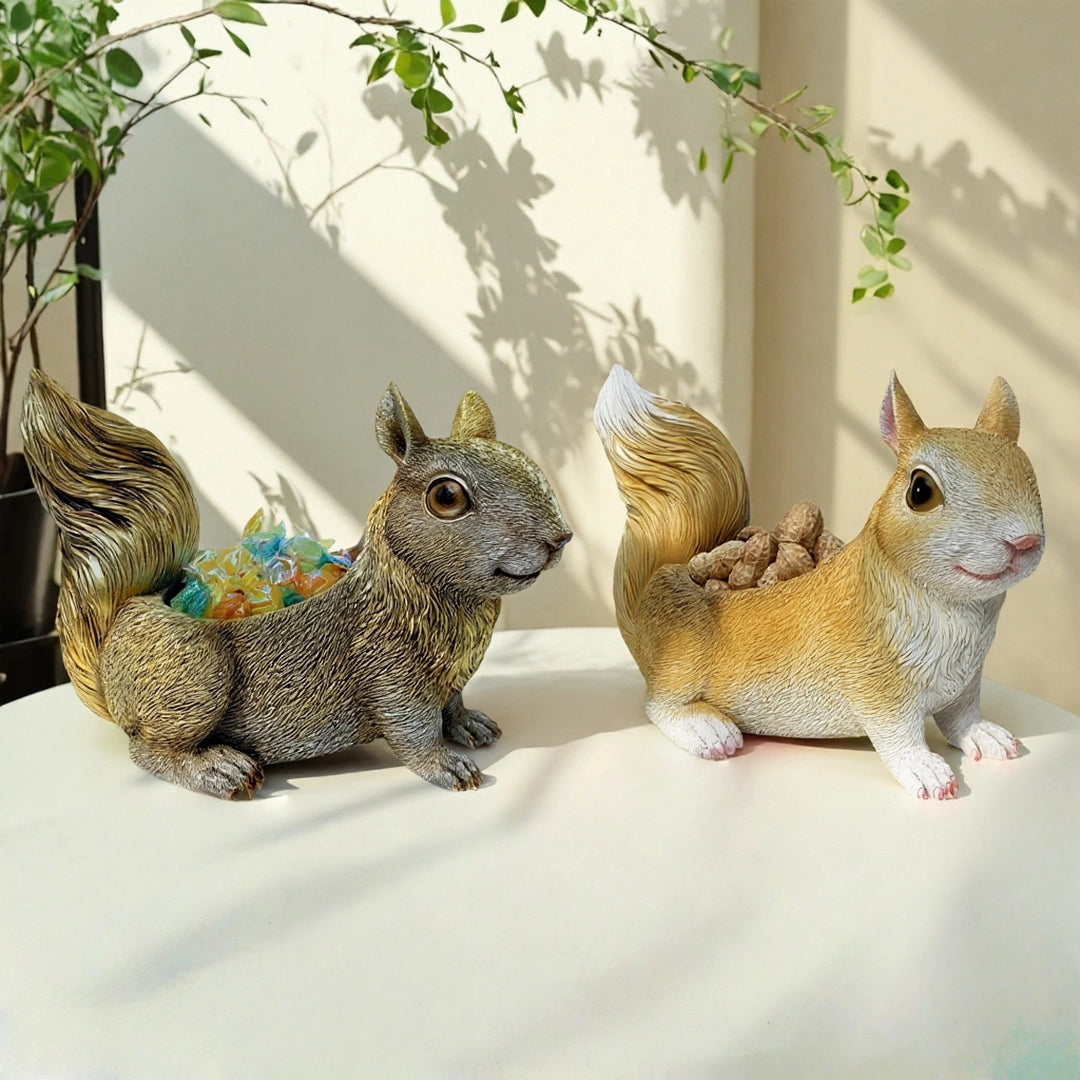 Squirrel-shaped planter Kalsten