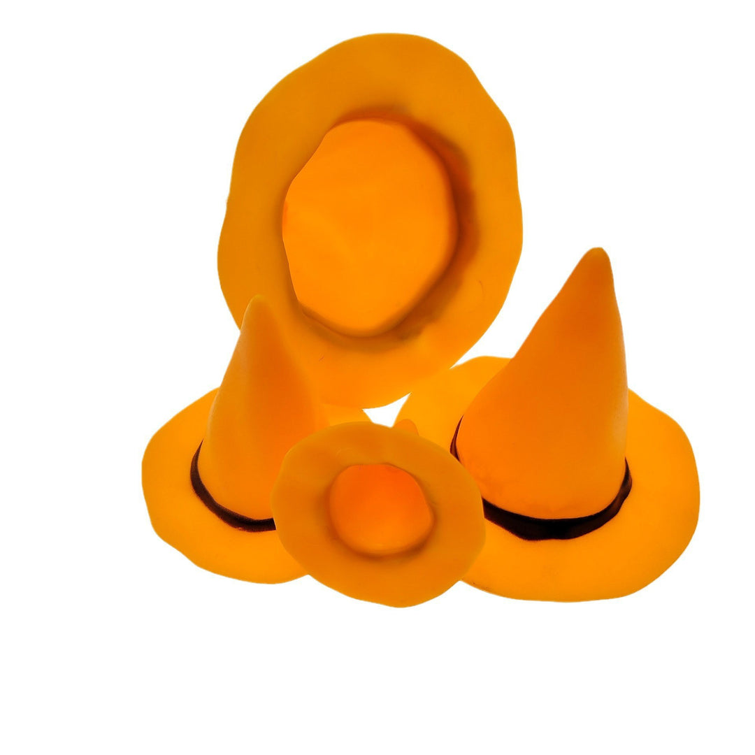 Colorful Silicone Witch Hat Party Decorations Kalsten