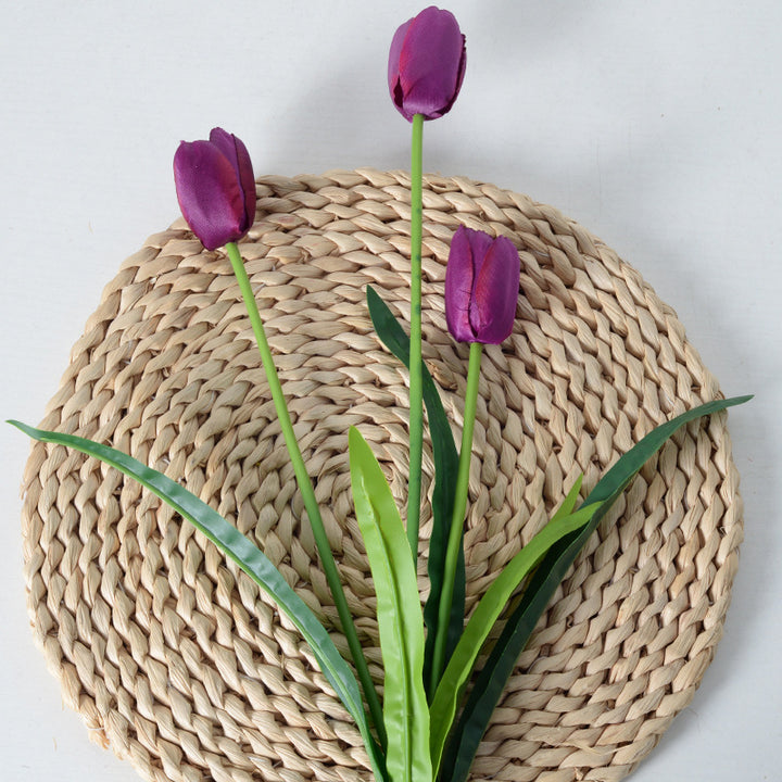 Decorative Faux Tulip Stem Arrangement