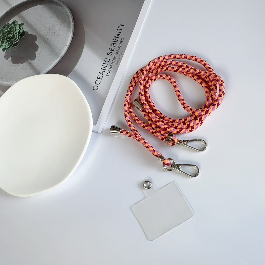 Adjustable Lanyard with Dual Clips Kalsten