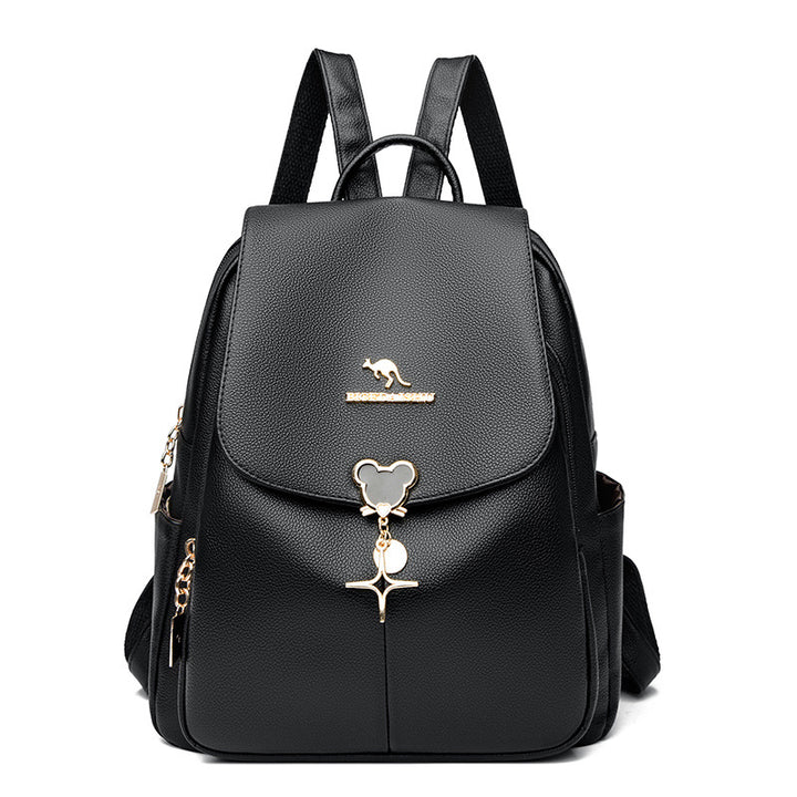 Chic Leather Backpack