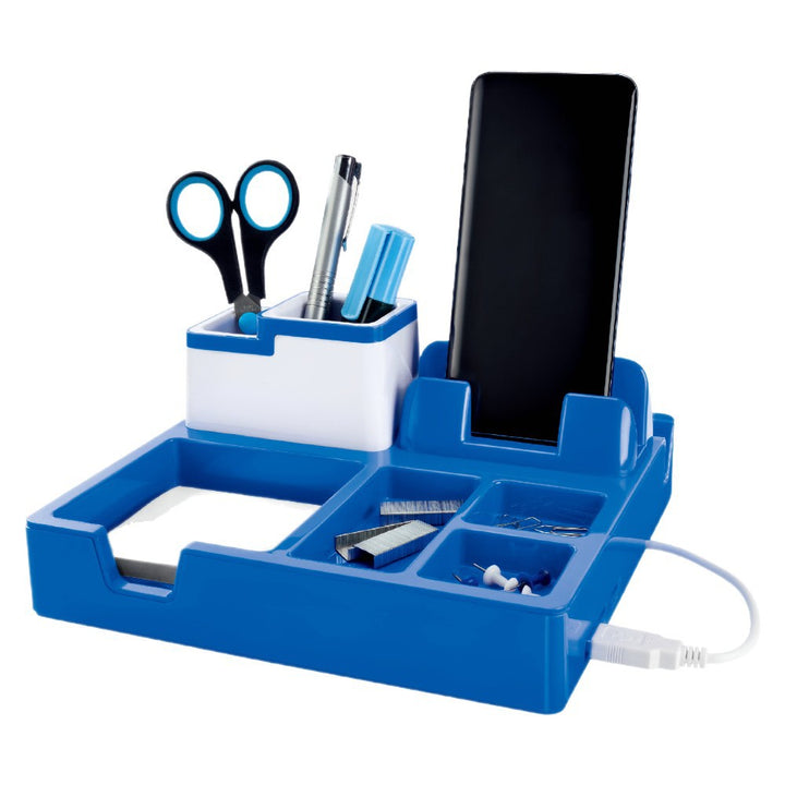 Multifunctional desk organizer with USB charging port Kalsten