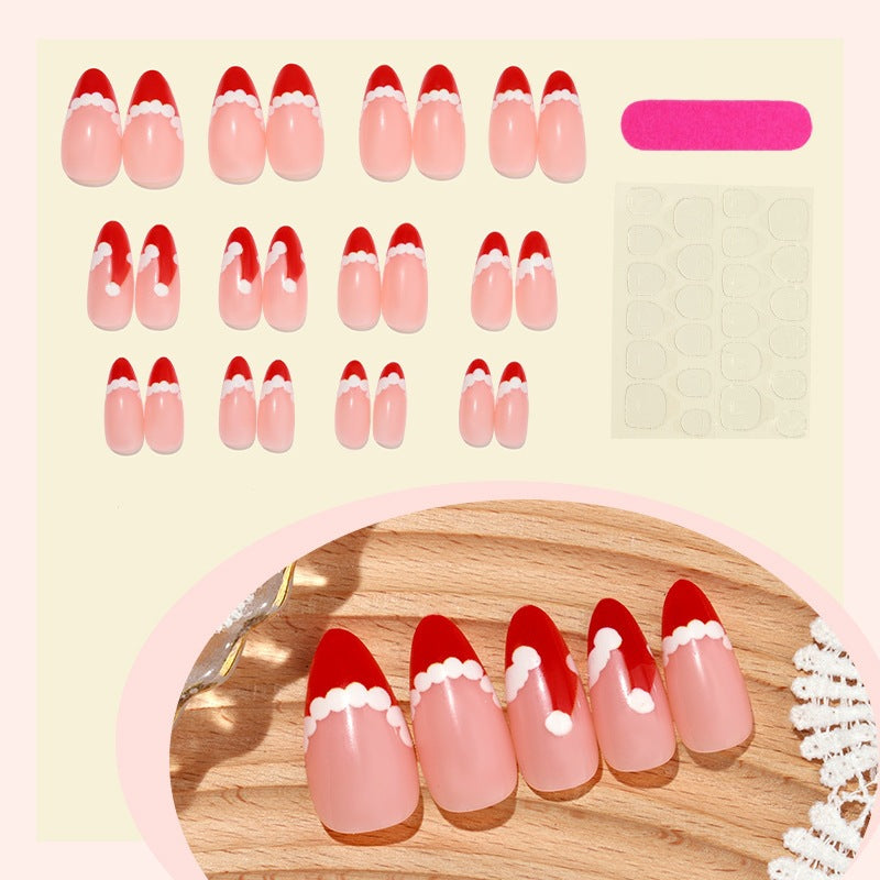 Art nail set with festive design Kalsten