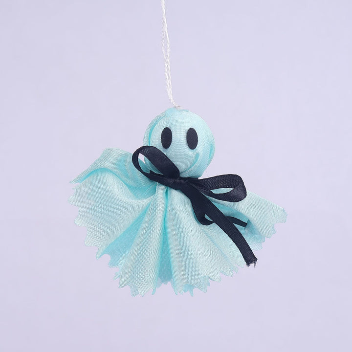 Decorative ghost figure made of satin