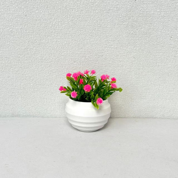 Decorative Faux Succulent Planter for Home Decor Display